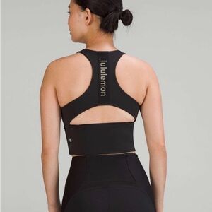 lululemon Logo Elastic Everlux Shelf Tank